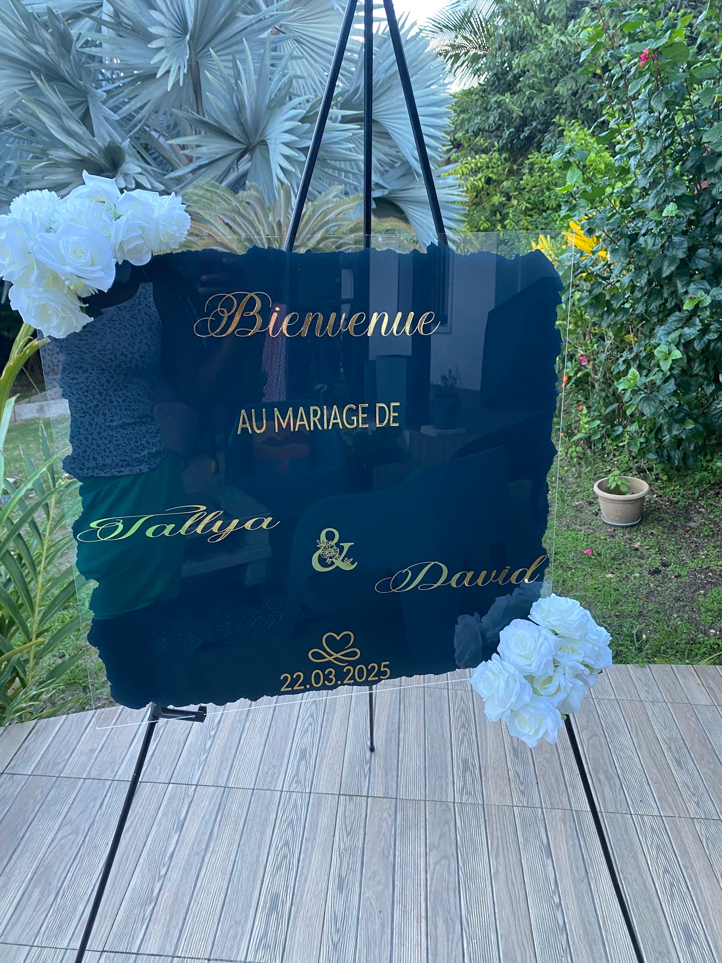Panneau de bienvenue Lilly