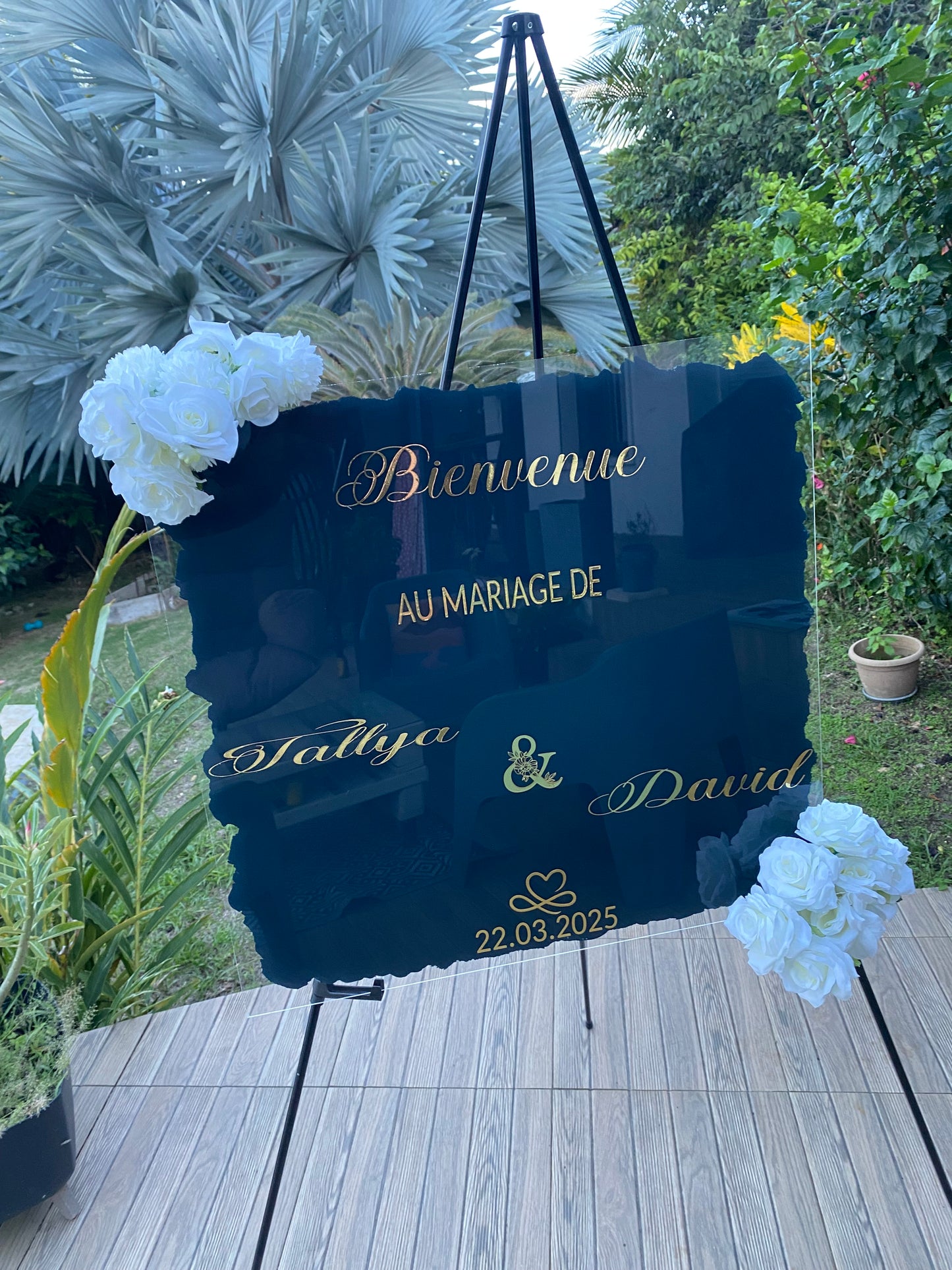 Panneau de bienvenue Lilly