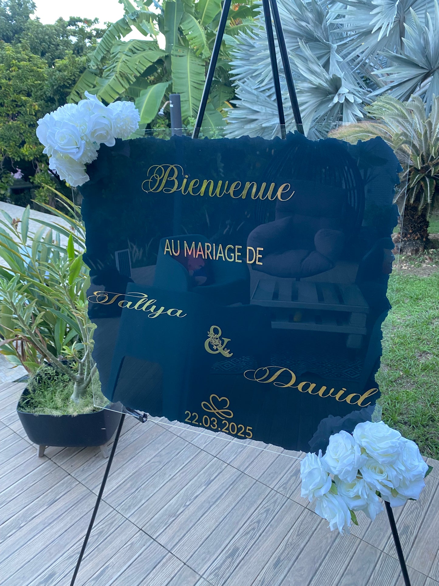 Panneau de bienvenue Lilly